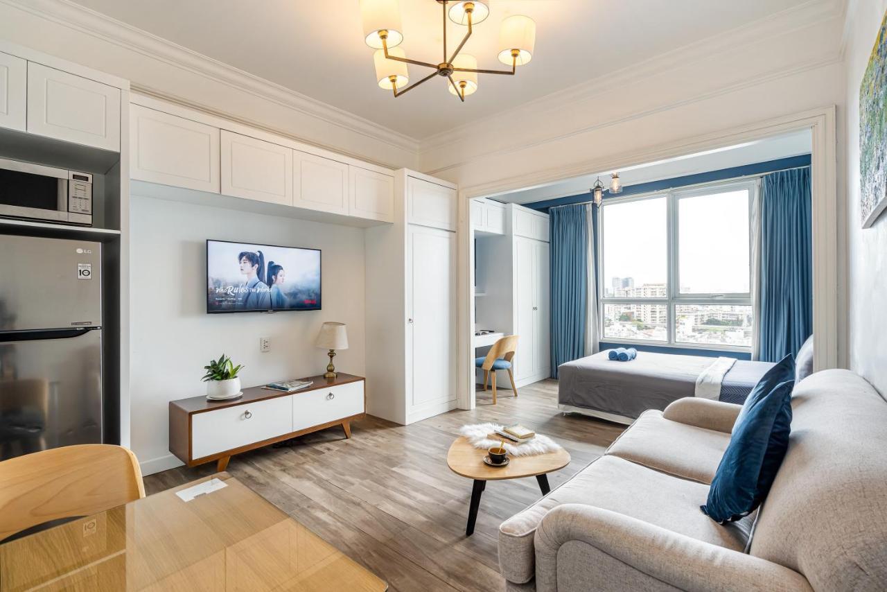 The Manor 2 Luxury Apartment Free Roof Top Pool Хошимин Экстерьер фото
