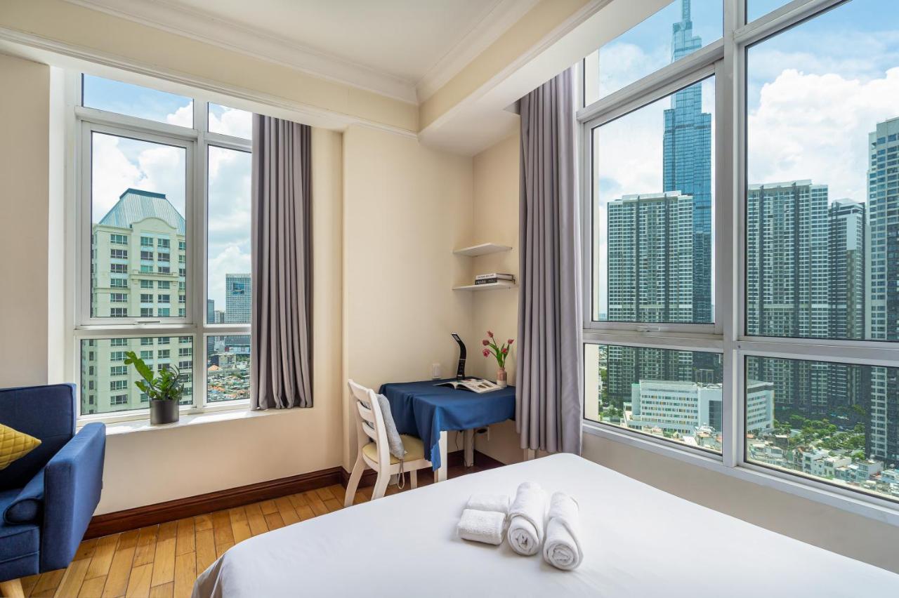 The Manor 2 Luxury Apartment Free Roof Top Pool Хошимин Экстерьер фото